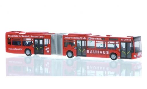Modelauto Mercedes Citaro G Omnibusverkehr Kocher - Bauhaus 2015 1/87 Rietze
