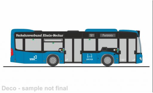 Modelauto Mercedes Citaro K 2012 DB Regio Bus Mitte - VRN Stadtbus Speyer 1/87 Rietze