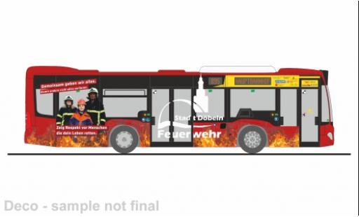 Modelauto Mercedes Citaro K 2012 Regiobus Mittelsachsen - FW D&Atilde;&para;beln 1/87 Rietze
