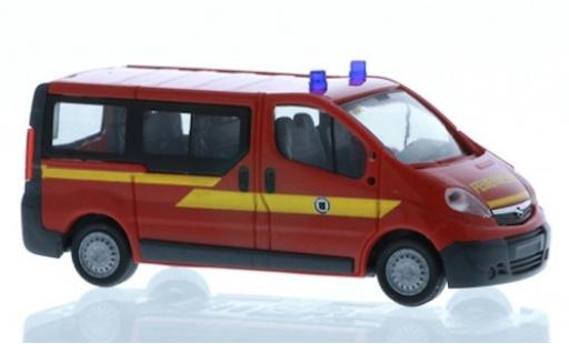 Modelauto Opel Vivaro Base Brandweer Dresden - Weixdorf 1/87 Rietze