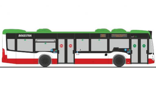 Modelauto Mercedes Citaro Base Bogestra 2012 1/87 Rietze