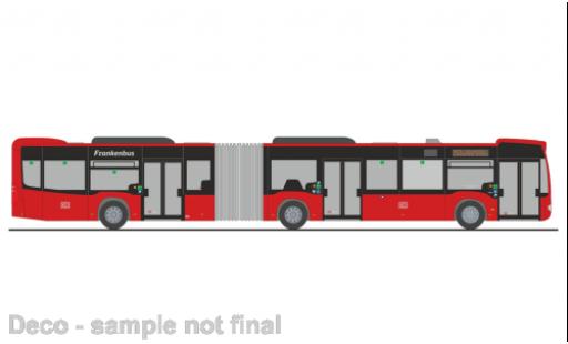 Modelauto Mercedes Citaro G DB - Frankenbus 2012 1/87 Rietze