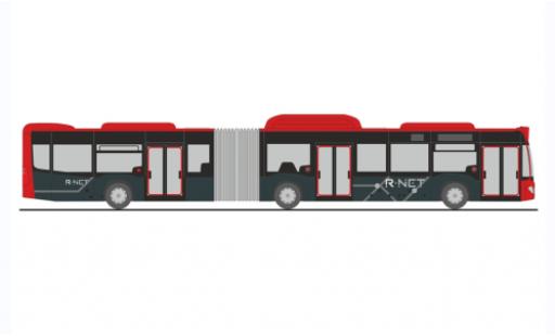 Modelauto Mercedes Citaro G NGT R-Net (NL) 2015 1/87 Rietze