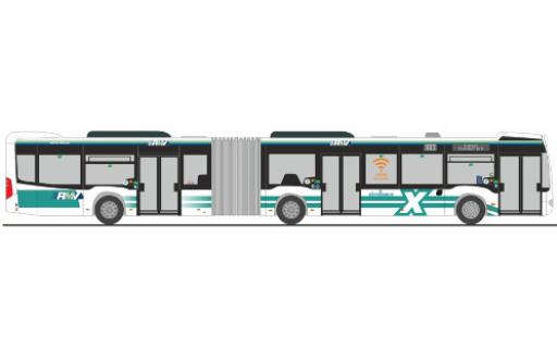 Modelauto Mercedes Citaro G RMV Expressbus 2012 1/87 Rietze