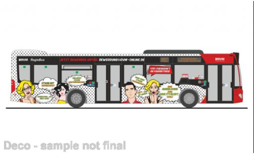 Modelauto Mercedes Citaro Base Regionalverkehr M&Atilde;&frac14;nsterland 2015 1/87 Rietze