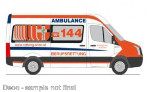 Modelauto Volkswagen Crafter Base Sauvetage professionnel Wien (A) 1/87 Rietze