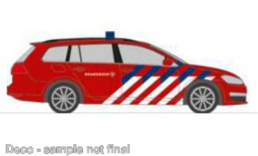 Modelauto Volkswagen Golf Variant VII Brandweer (NL) 1/87 Rietze