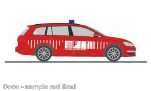 Modelauto Volkswagen Golf Variant VII brandweer Waiblingen 1/87 Rietze