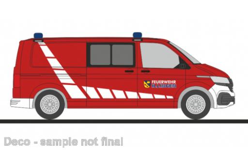 Modelauto Volkswagen T6 T6.1 .1 brandweer Illingen 1/87 Rietze