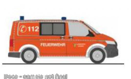 Modelauto Volkswagen T6 T6.1 .1 brandweer Landkreis Kassel 1/87 Rietze