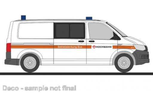 Modelauto Volkswagen T6 T6 bus Hamburger Hochbahn Betriebslenkung bus 1/87 Rietze