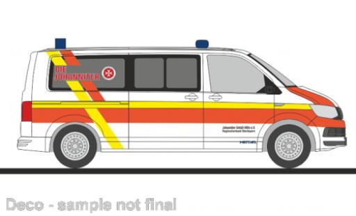 Modelauto Volkswagen T6 T6 bus Johanniter RV Oberbayern 1/87 Rietze