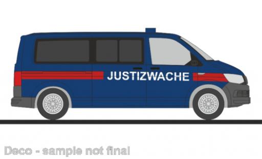 Modelauto Volkswagen T6 T6 bus Justizwache (AT) 1/87 Rietze