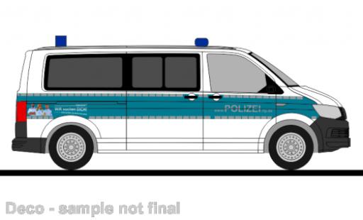 Modelauto Volkswagen T6 T6 bus politie Rheinland Pfalz 1/87 Rietze