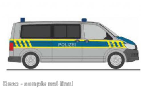 Modelauto Volkswagen T6 T6 bus politie Sachsen-Anhalt 1/87 Rietze