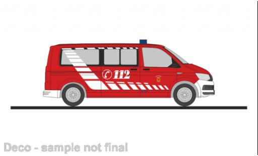 Modelauto Volkswagen T6 T6 bus brandweer Potsdam 1/87 Rietze