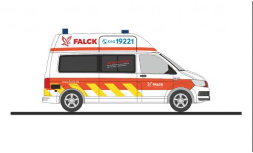 Modelauto Volkswagen T6 T6 Falck services de secours Hamburg 1/87 Rietze