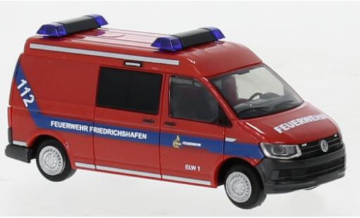 Modelauto Volkswagen T6 T6 brandweer Friedrichshafen 1/87 Rietze