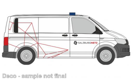 Modelauto Volkswagen T6 T6 Salzburg Netz (AT) 1/87 Rietze