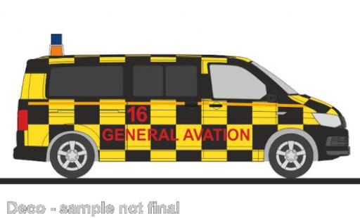 Modelauto Volkswagen T6 T6 surveillance de la circulation a&Atilde;&copy;roport Hamburg 1/87 Rietze
