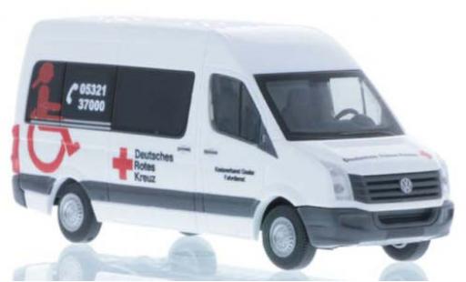 Modelauto Volkswagen Crafter Bus DRK Goslar 2011 Fahrdienst 1/87 Rietze