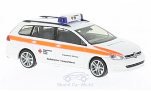 Modelauto Volkswagen Golf Variant BRK W&Atilde;&frac14;rzburg 1/87 Rietze