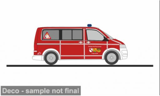 Modelauto Volkswagen T5 T5 GP 2010 St&Atilde;&frac14;tzpunkt Brandweer Frick (CH) 1/87 Rietze