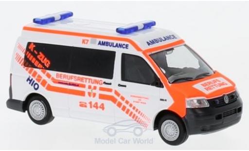 Modelauto Volkswagen T5 T5 Berufsrettung Wien (A) 2003 1/87 Rietze