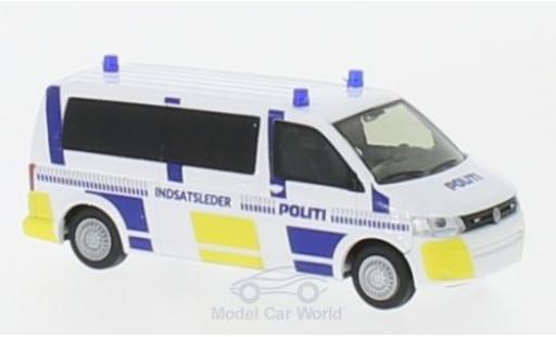 Modelauto Volkswagen T5 T5 GP Bus Politi 2010 1/87 Rietze