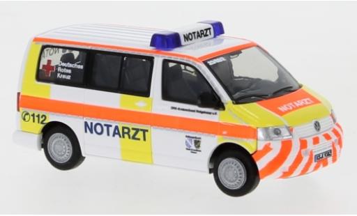 Modelauto Volkswagen T5 T5 DRK Hofgeismar 2003 Notarzt Einsatzserie 1/87 Rietze