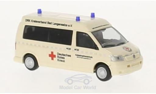 Modelauto Volkswagen T5 T5 DRK KV Bad Langensalza e.V. 2003 1/87 Rietze