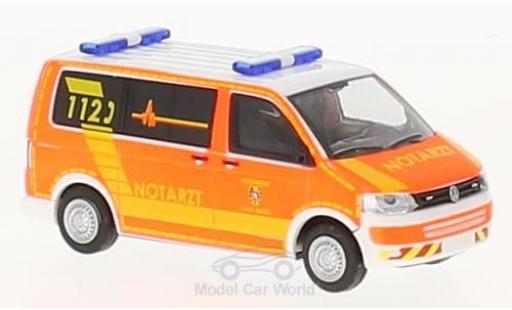 Modelauto Volkswagen T5 T5 GP Brandweer Br&Atilde;&frac14;hl 2010 1/87 Rietze