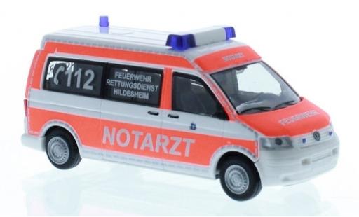 Modelauto Volkswagen T5 T5 Brandweer Hildesheim 2003 m&Atilde;&copy;decin d 1/87 Rietze