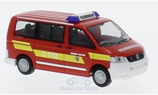 Modelauto Volkswagen T5 T5 First Responder - Brandweer Stein/Nbg. 2003 1/87 Rietze