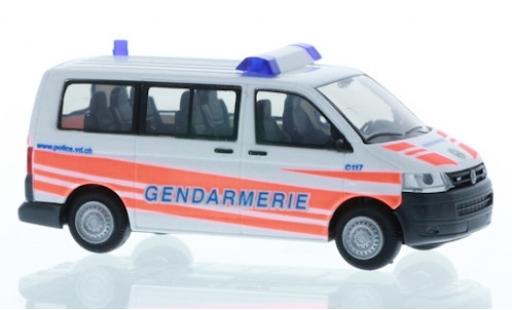 Modelauto Volkswagen T5 T5 GP Gendarmerie 2010 1/87 Rietze