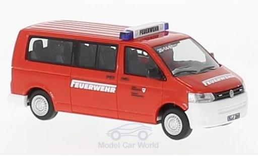 Modelauto Volkswagen T5 T5 GP Berufsbrandweer Kiel 1/87 Rietze