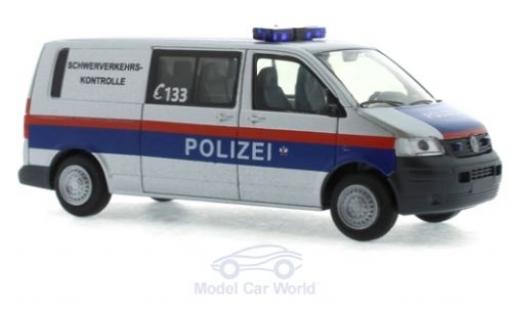 Modelauto Volkswagen T5 T5 Halbbus Politie - Schwerverkehrskontrolle (AT) 2003 1/87 Rietze