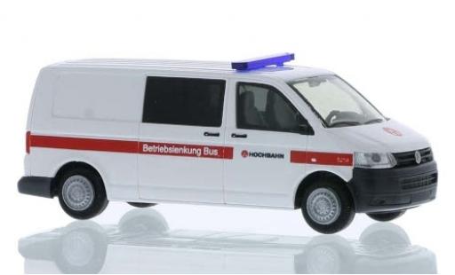 Modelauto Volkswagen T5 T5 GP Hamburger Hochbahn 2010 Betriebslenkung bus 1/87 Rietze