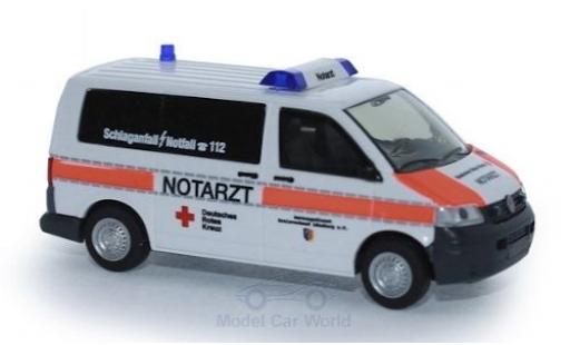 Modelauto Volkswagen T5 T5 Notarzt DRK L&Atilde;&frac14;neburg 2003 1/87 Rietze