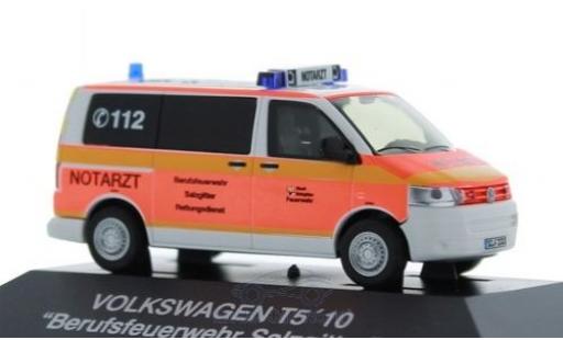 Modelauto Volkswagen T5 T5 GP Notarzt Brandweer Salzgitter 2010 1/87 Rietze