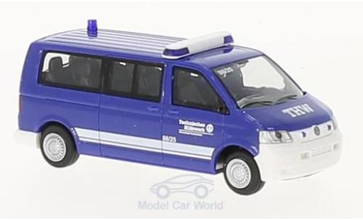 Modelauto Volkswagen T5 T5 THW OV Saarbr&Atilde;&frac14;cken 2003 1/87 Rietze
