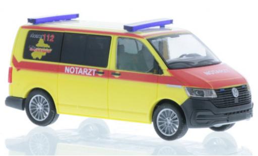 Modelauto Volkswagen T6 T6.1 .1 Bus Rettungszweckverband Chemnitz - Erzgebirge 1/87 Rietze