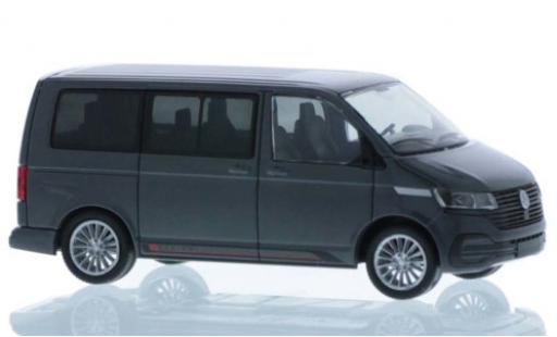 Modelauto Volkswagen T6 T6.1 .1 Edition grijs court- empattement 1/87 Rietze
