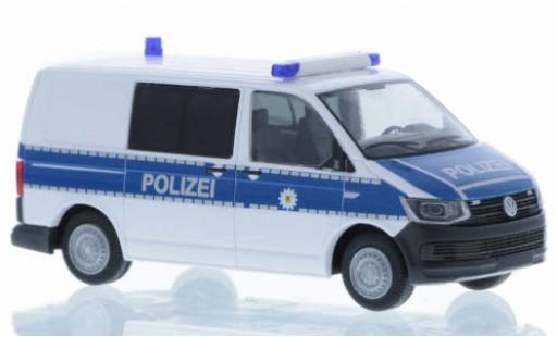 Modelauto Volkswagen T6 T6 Federale politie court- empattement 1/87 Rietze
