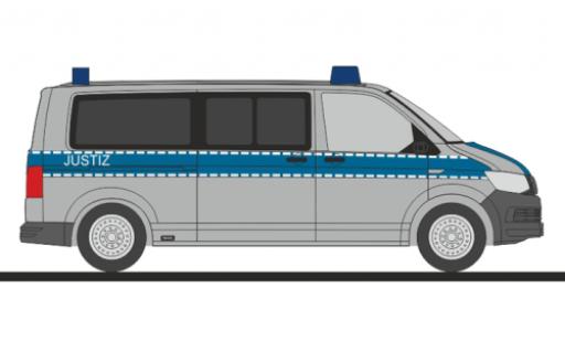 Modelauto Volkswagen T6 T6 Bus Justiz 1/87 Rietze