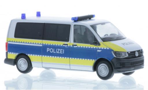 Modelauto Volkswagen T6 T6 Bus Politie Hamburg 1/87 Rietze