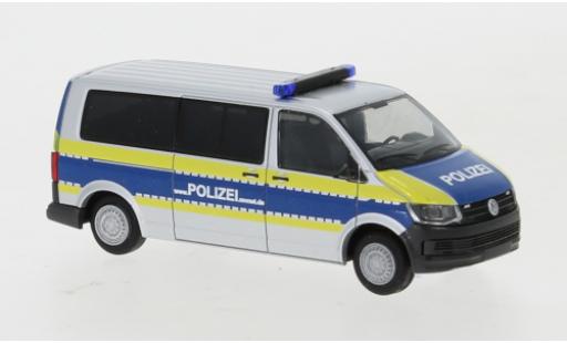 Modelauto Volkswagen T6 T6 Bus Politie Mecklenburg-Vorpommern langer Radstand 1/87 Rietze