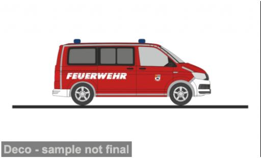 Modelauto Volkswagen T6 T6 FW Bad Berleburg 1/87 Rietze