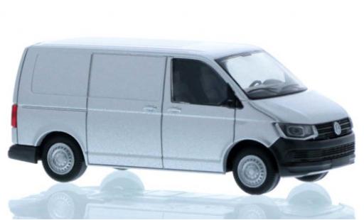 Modelauto Volkswagen T6 T6 bestelwagen grijs court- empattement 1/87 Rietze