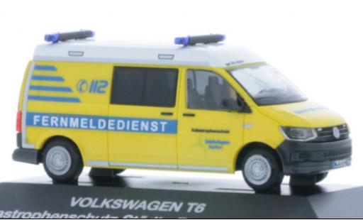Modelauto Volkswagen T6 T6 Katastrophenschutz St&Atilde;&curren;dte Region Aachen 1/87 Rietze